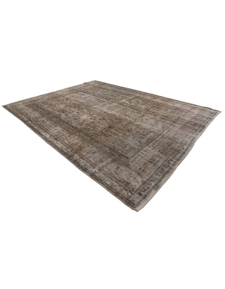 Detail image of  9' 6 x 12' 6  Hand Knotted Ultra Vintage Persian Wool Rug