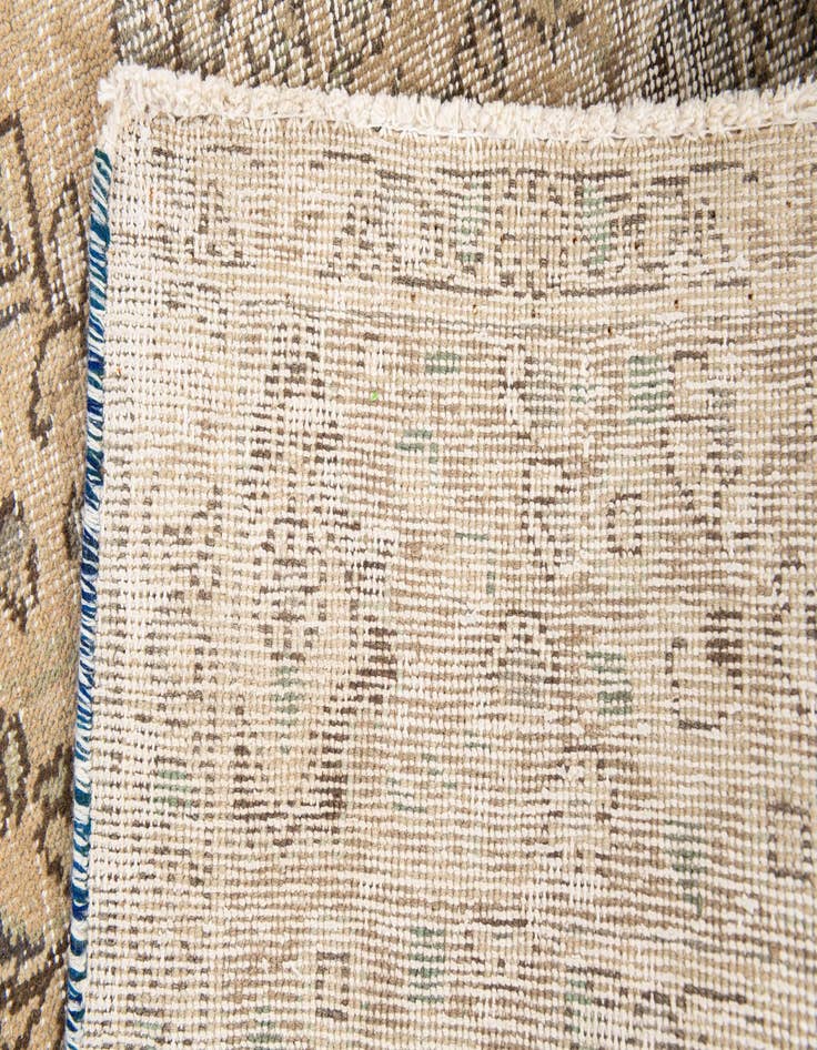 Detail image of  6' 10 x 9' 9  Hand Knotted Ultra Vintage Persian Wool Rug