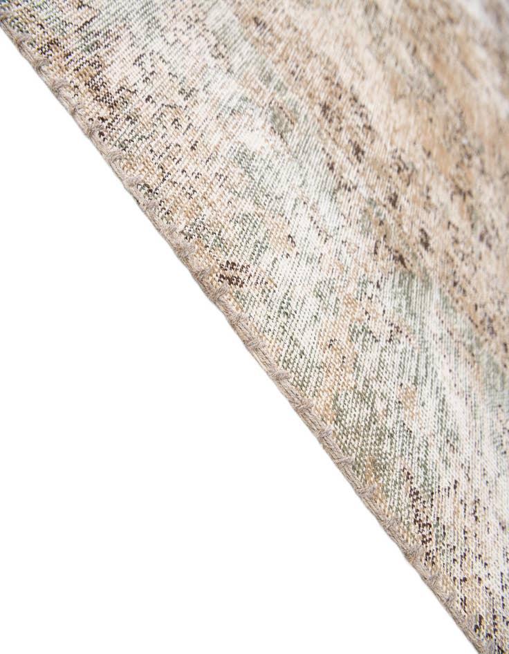 Detail image of  7' 1 x 10'  Hand Knotted Ultra Vintage Persian Wool Rug