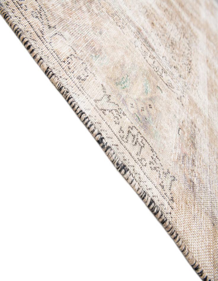 Detail image of  6' 9 x 9' 7  Hand Knotted Ultra Vintage Persian Wool Rug