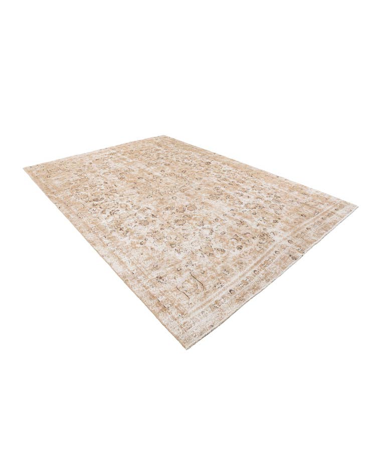 Detail image of  7' 7 x 10' 9  Hand Knotted Ultra Vintage Persian Wool Rug