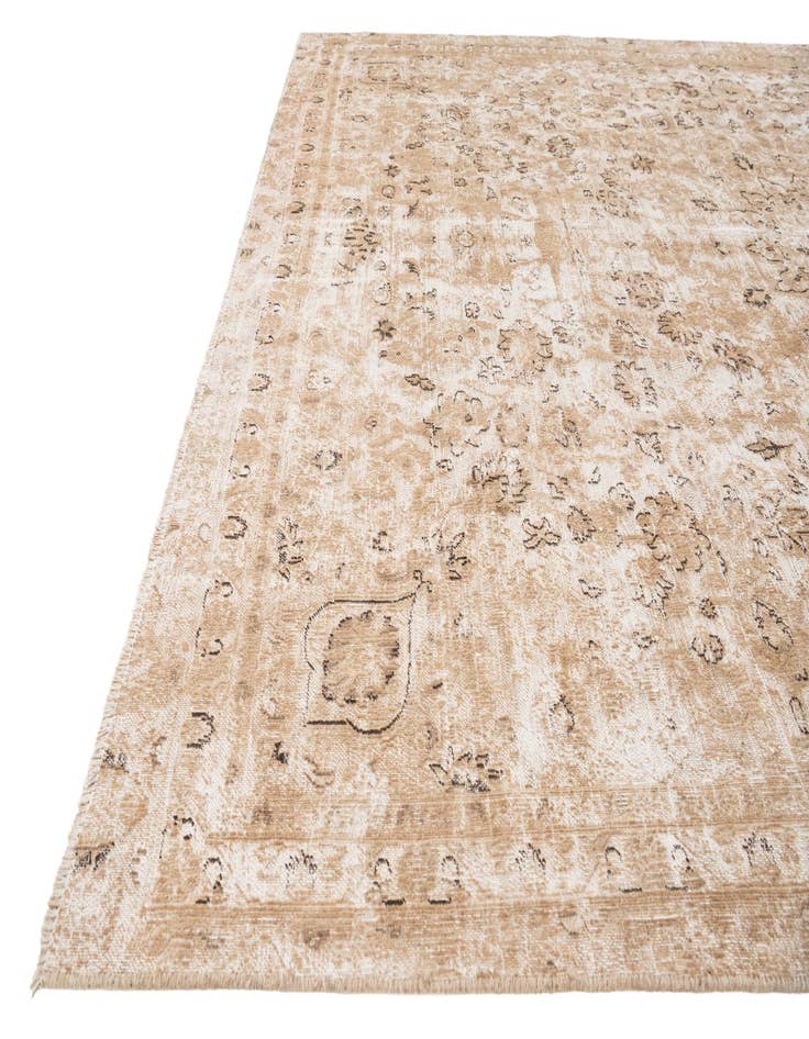 Detail image of  7' 7 x 10' 9  Hand Knotted Ultra Vintage Persian Wool Rug