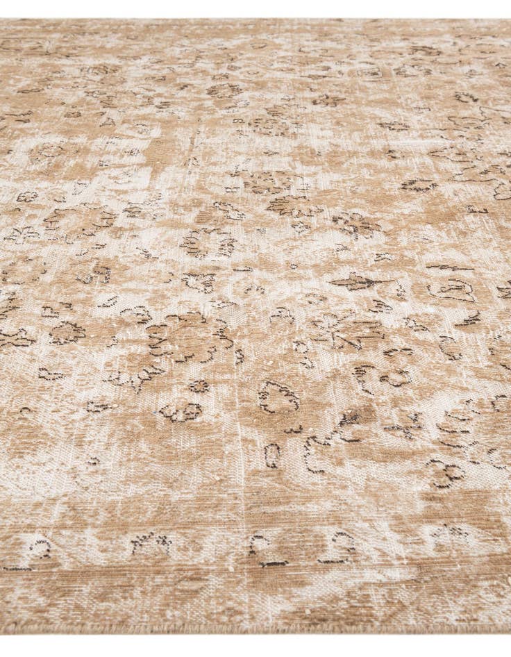 Detail image of  7' 7 x 10' 9  Hand Knotted Ultra Vintage Persian Wool Rug