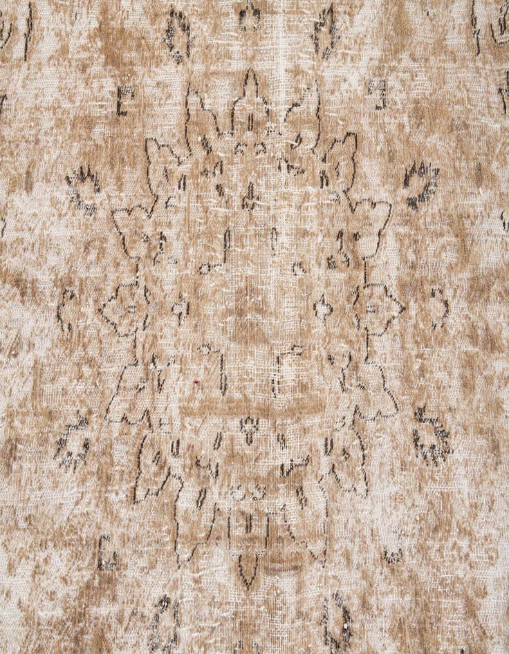 Detail image of  7' 7 x 10' 9  Hand Knotted Ultra Vintage Persian Wool Rug