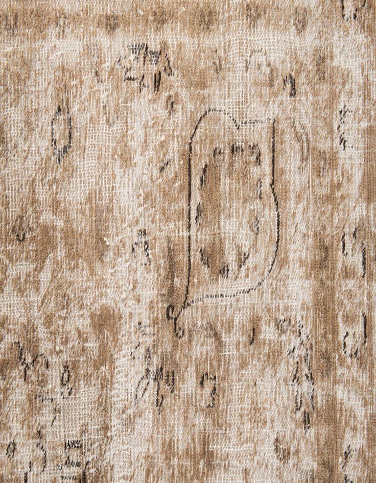 Detail image of  7' 7 x 10' 9  Hand Knotted Ultra Vintage Persian Wool Rug