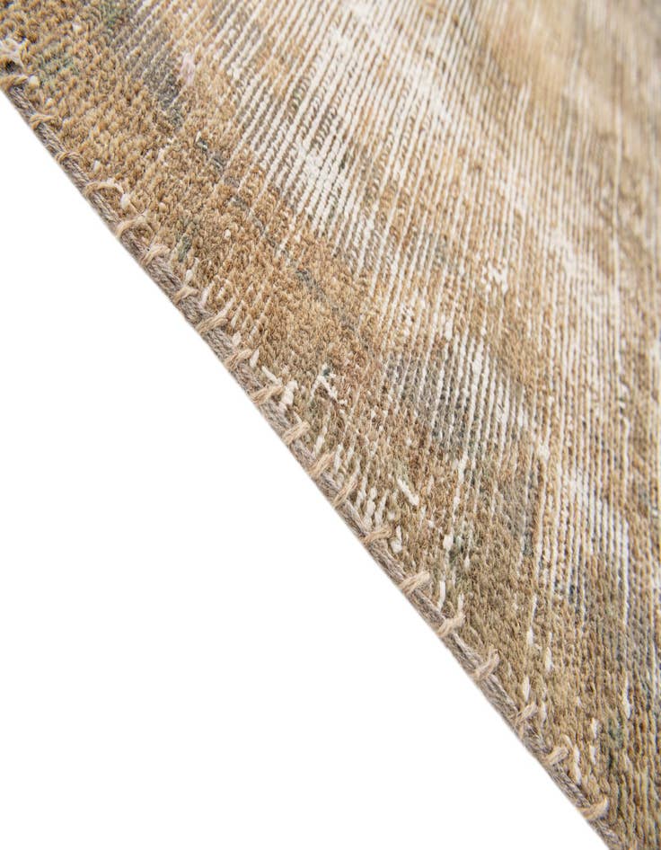 Detail image of  4' x 6' 9  Hand Knotted Ultra Vintage Persian Wool Rug