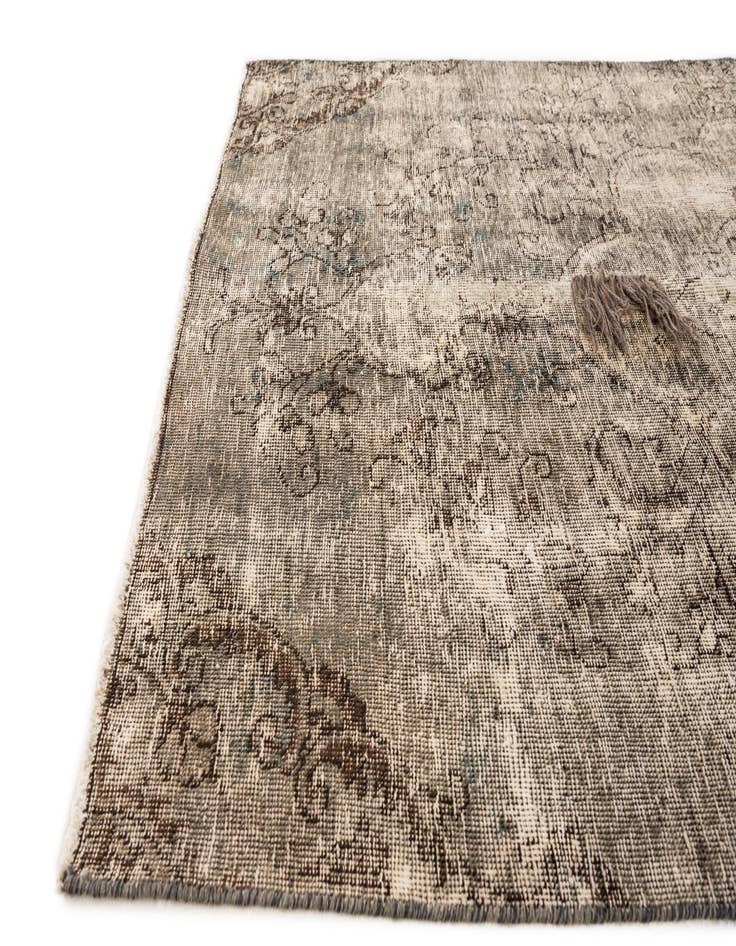 Detail image of  4' x 7' 4  Hand Knotted Ultra Vintage Persian Wool Rug