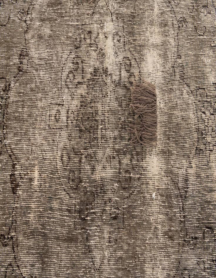 Detail image of  4' x 7' 4  Hand Knotted Ultra Vintage Persian Wool Rug