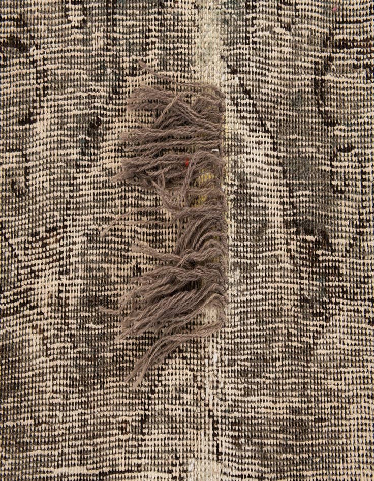 Detail image of  4' x 7' 4  Hand Knotted Ultra Vintage Persian Wool Rug