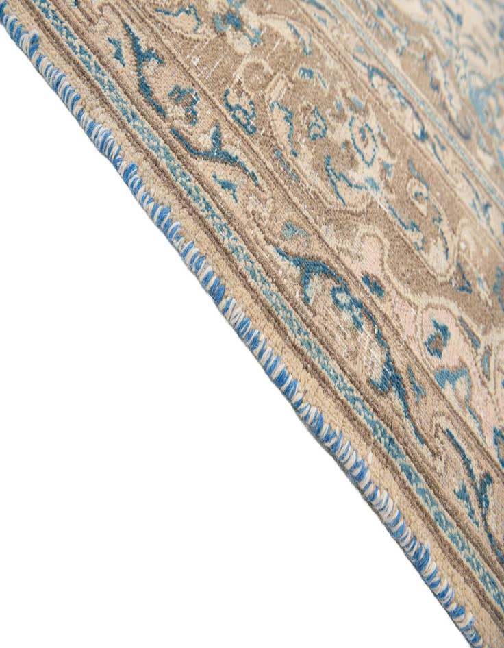 Detail image of  6' 4 x 9' 4  Hand Knotted Ultra Vintage Persian Wool Rug