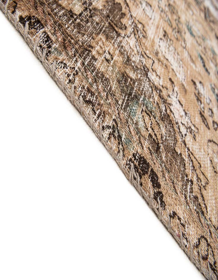 Detail image of  7' 2 x 10' 2  Hand Knotted Ultra Vintage Persian Wool Rug