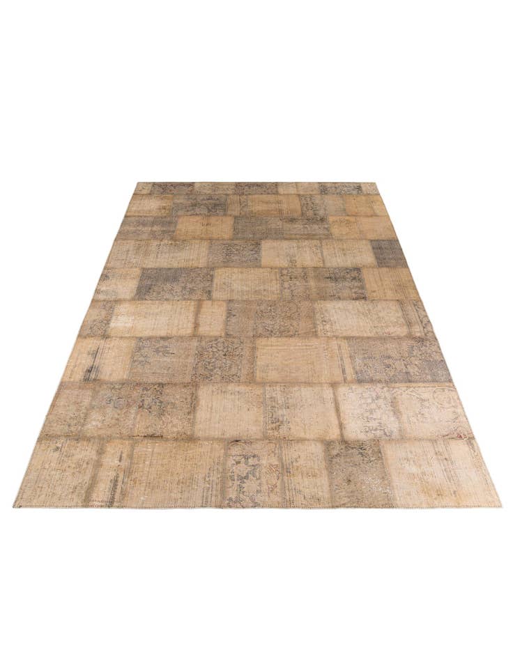 Detail image of  8' 2 x 11' 8  Hand Knotted Ultra Vintage Persian Wool Rug