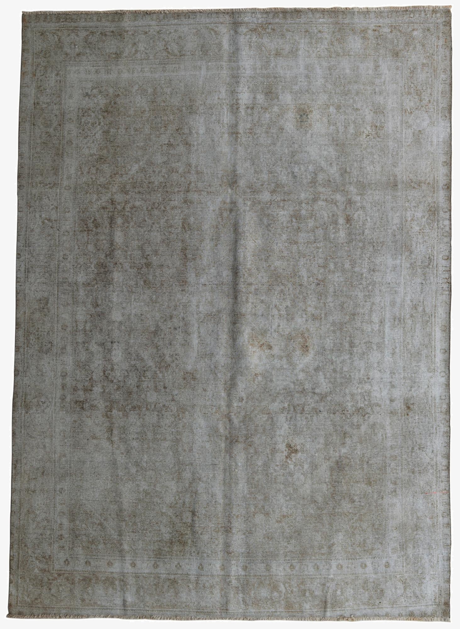  7' 7 x 10' 7  Hand Knotted Ultra Vintage Persian Wool Rug