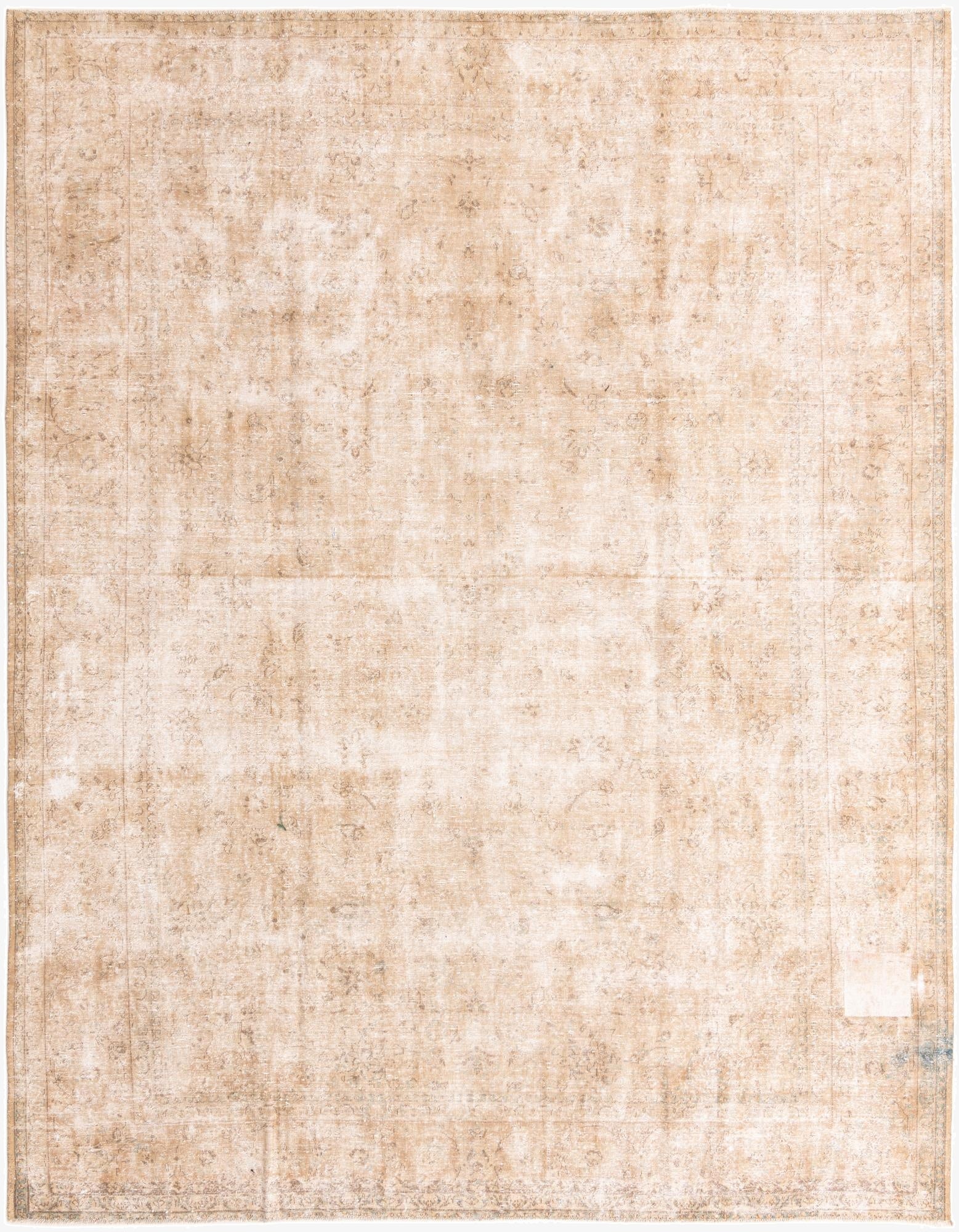  9' 10 x 12' 5  Hand Knotted Ultra Vintage Persian Wool Rug