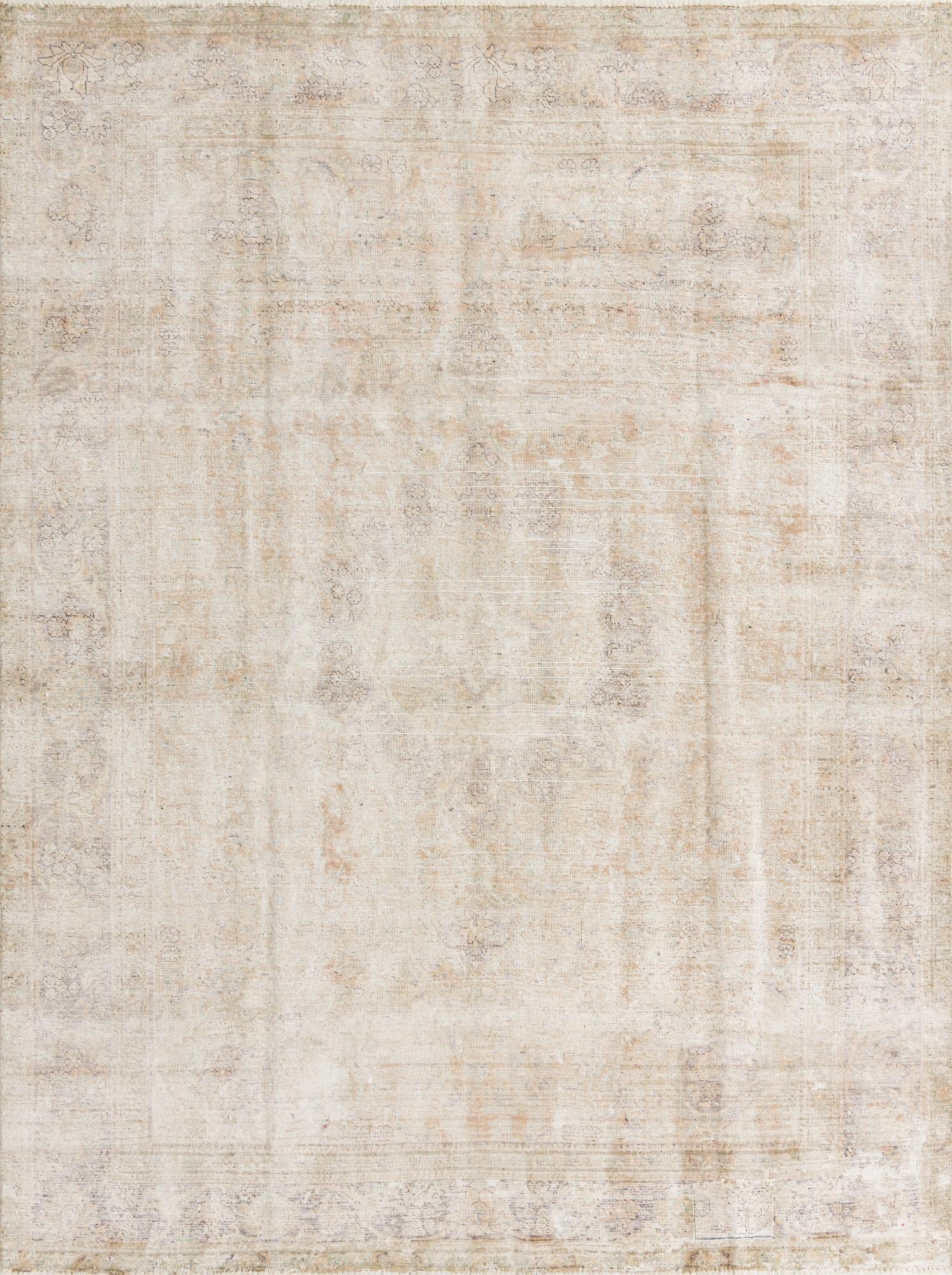  8' x 11'  Hand Knotted Ultra Vintage Persian Wool Rug