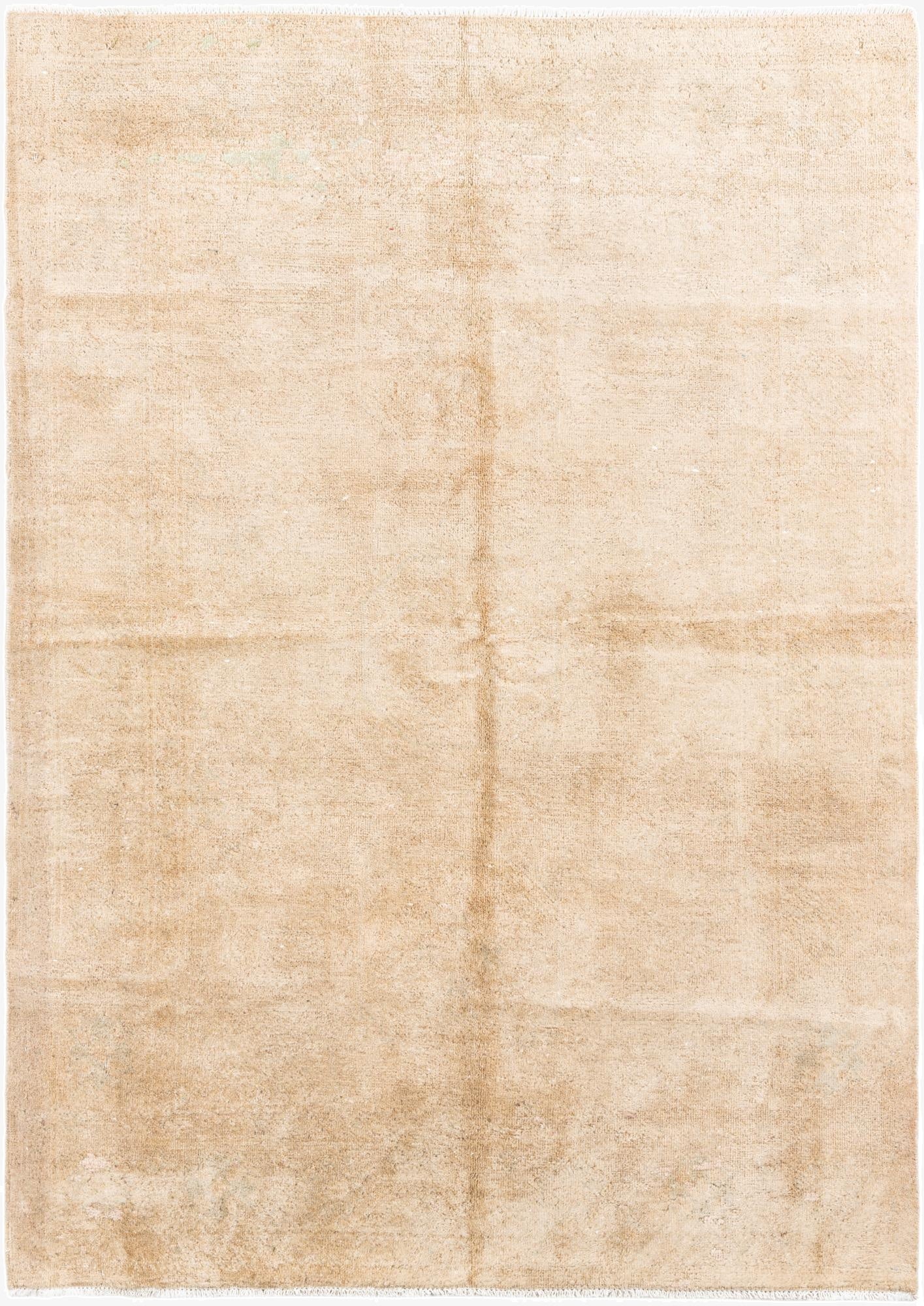  5' x 7'  Hand Knotted Ultra Vintage Persian Wool Rug