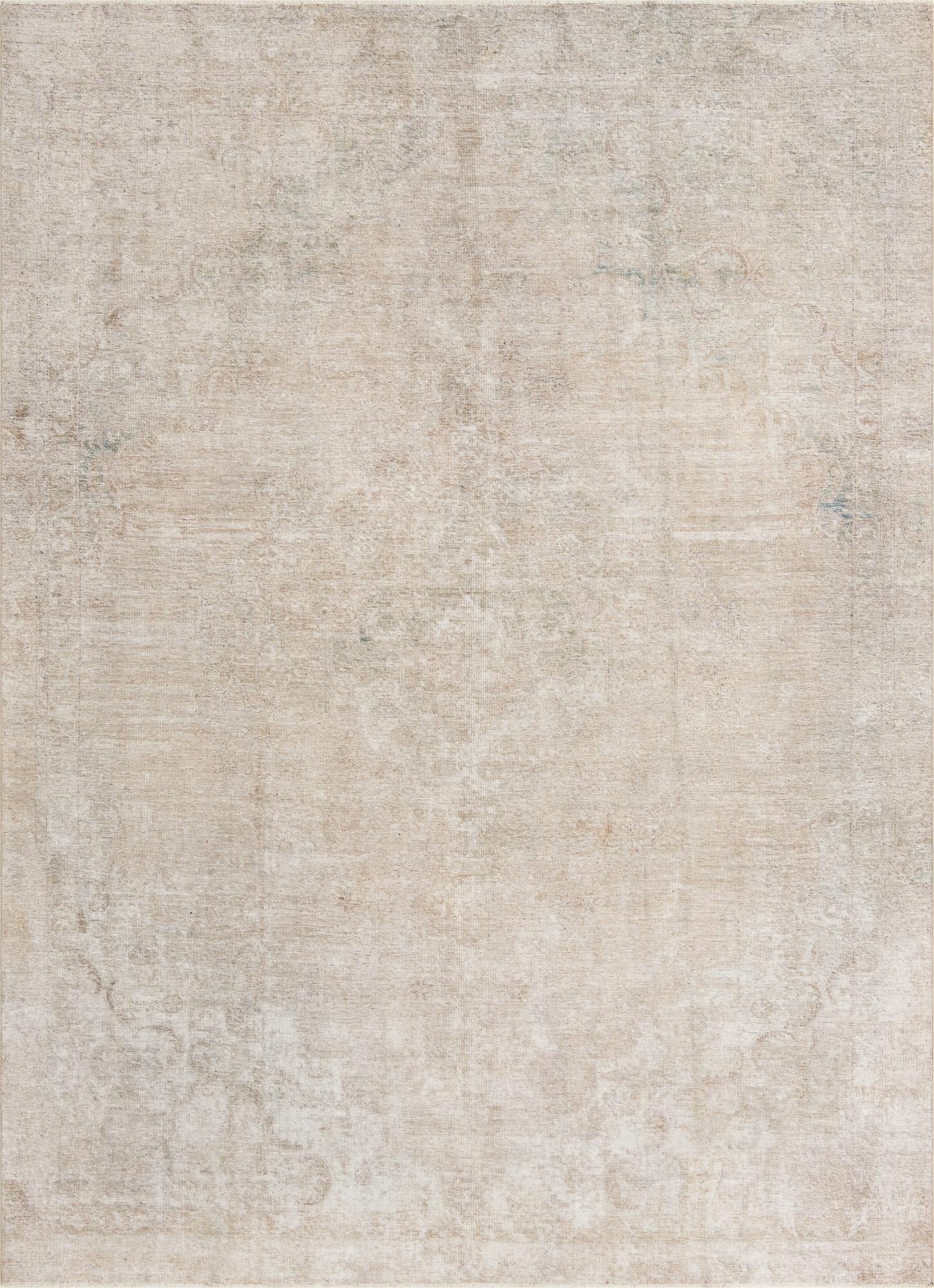  8' x 11' 1  Hand Knotted Ultra Vintage Persian Wool Rug