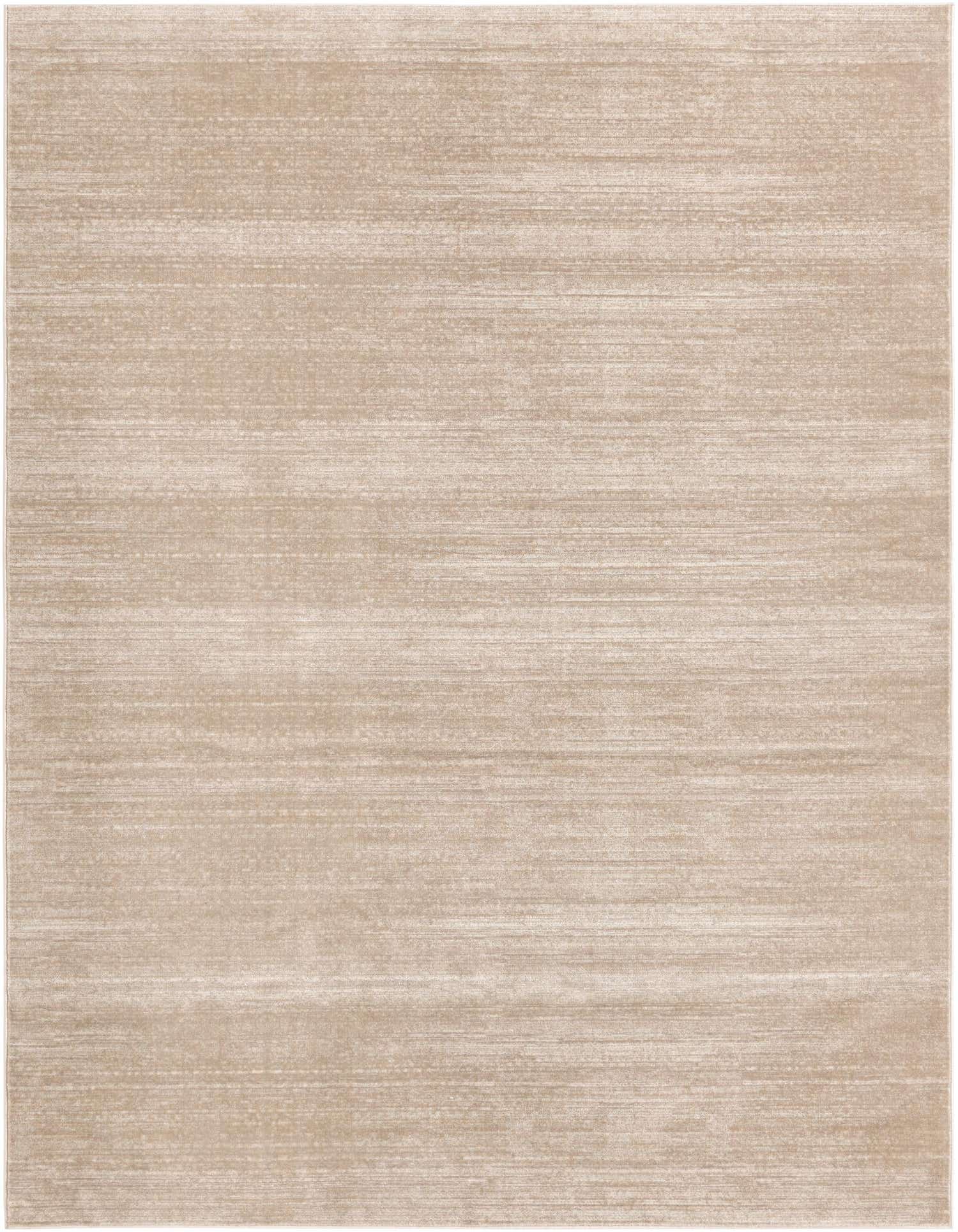A 10x13 rectangular Uptown Collection rug in varying shades of brown and tan with a textured, solid pattern.