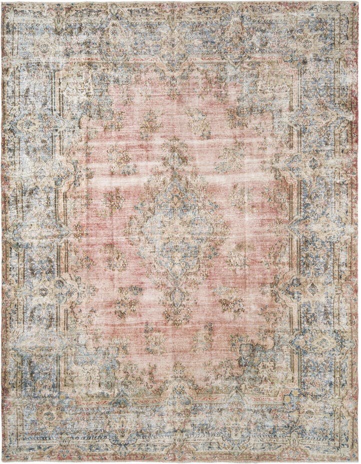  9' 10 x 13' 3 Vintage Royal Wool Rug