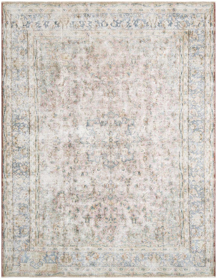  8' x 10' 8 Vintage Royal Wool Rug