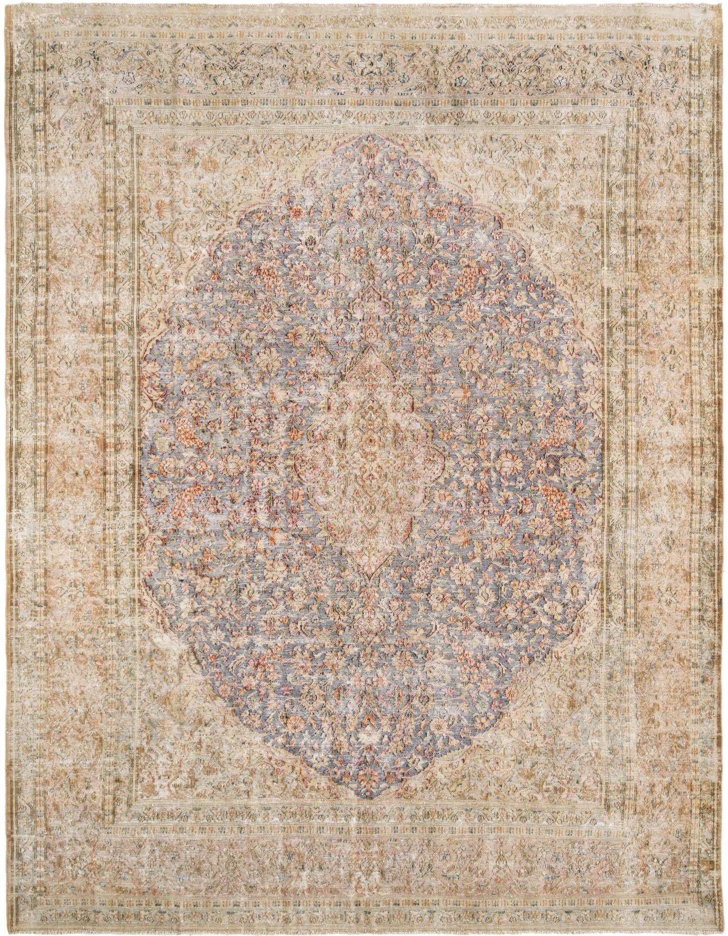Primary image of  9' 6 x 12' 10 Vintage Royal Wool Rug