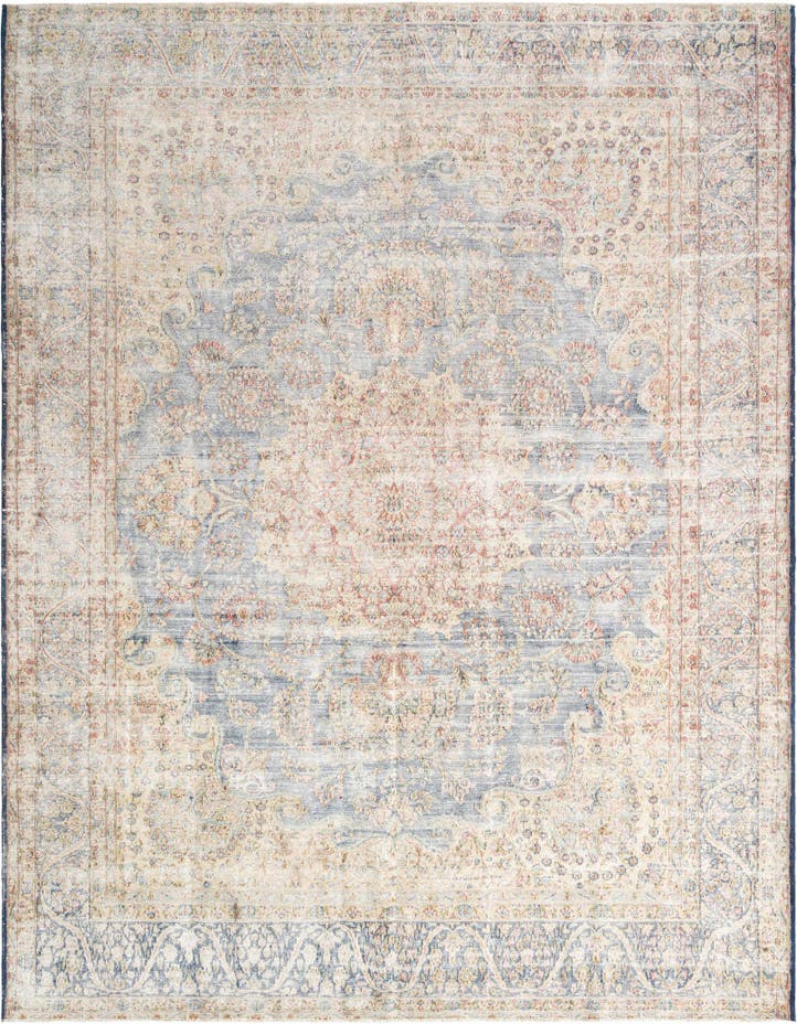  10' 1 x 12' 4 Vintage Royal Wool Rug