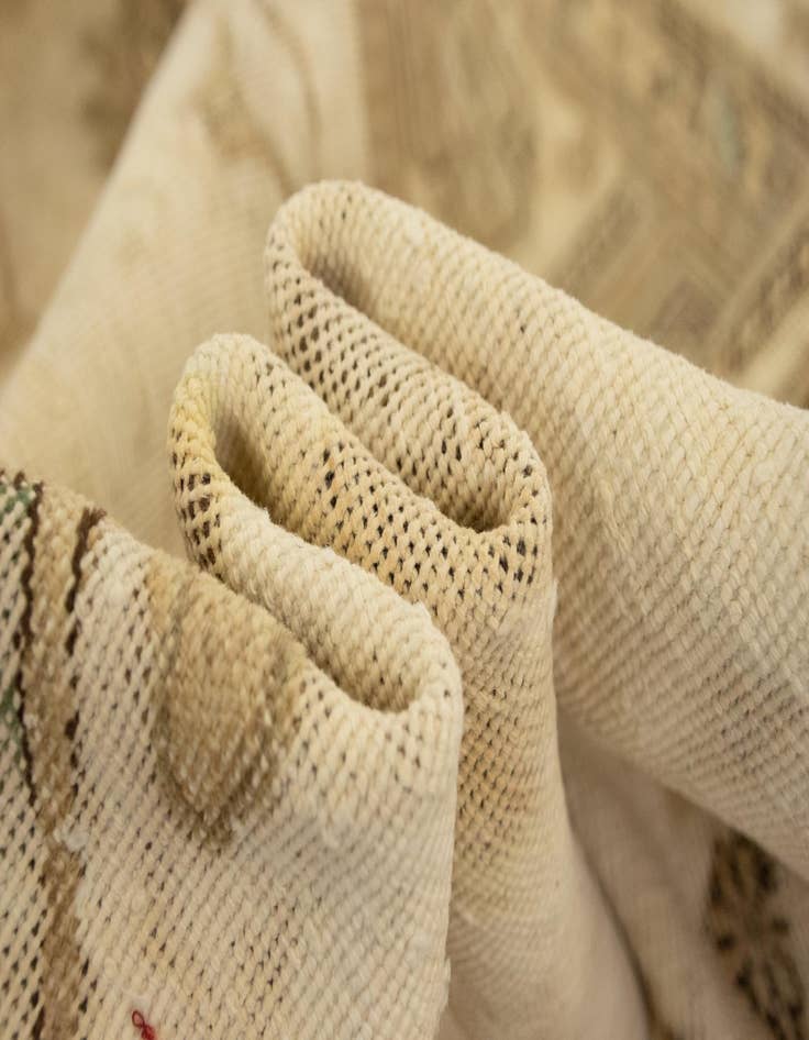 Detail image of  9' 9 x 12' 6  Hand Knotted Vintage Royal Persian Wool Rug