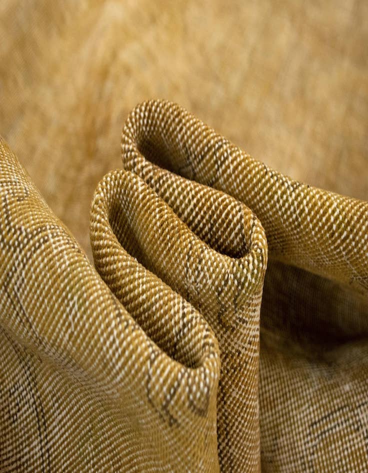 Detail image of  9' 8 x 13'  Hand Knotted Vintage Royal Persian Wool Rug