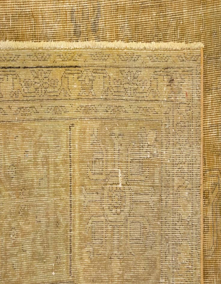 Detail image of  9' 8 x 13'  Hand Knotted Vintage Royal Persian Wool Rug