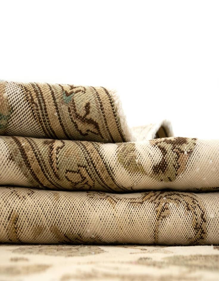 Detail image of  9' 9 x 12' 6  Hand Knotted Vintage Royal Persian Wool Rug