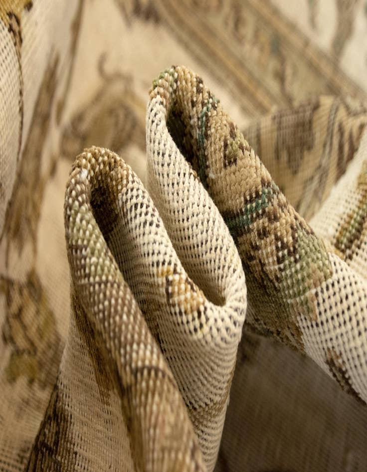 Detail image of  9' 9 x 12' 6  Hand Knotted Vintage Royal Persian Wool Rug