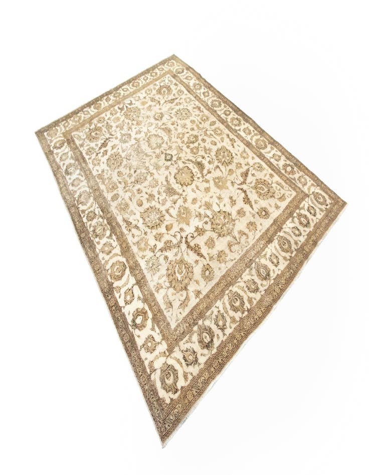 Detail image of  9' 7 x 12' 7  Hand Knotted Vintage Royal Persian Wool Rug