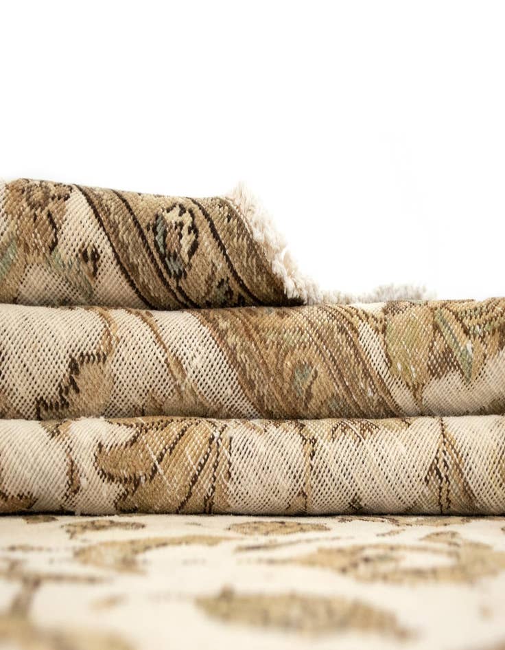 Detail image of  9' 7 x 12' 7  Hand Knotted Vintage Royal Persian Wool Rug