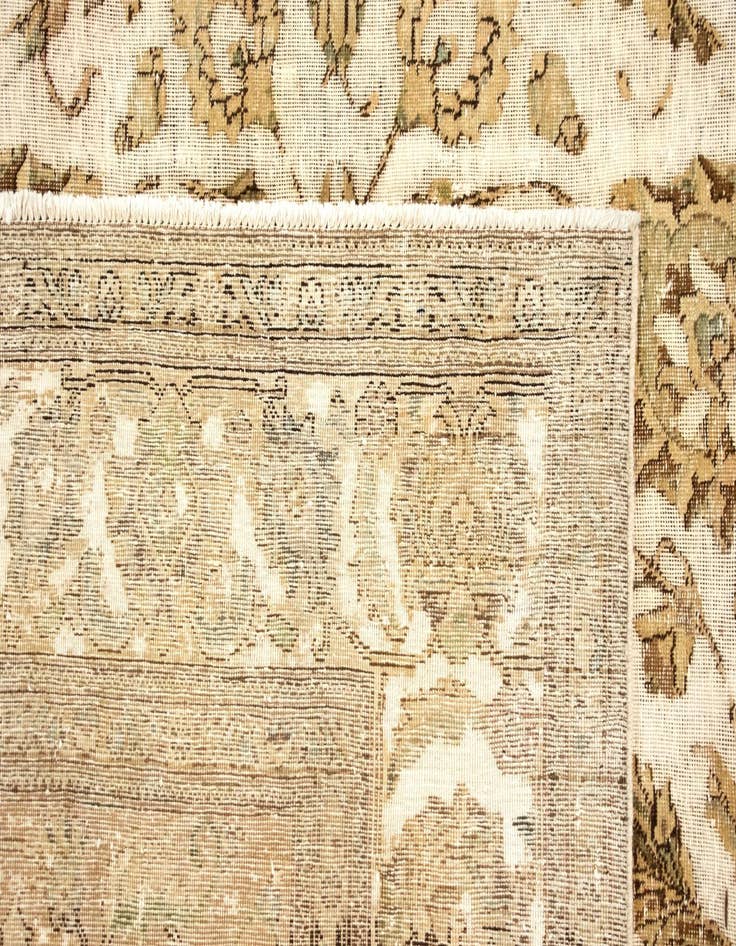 Detail image of  9' 7 x 12' 7  Hand Knotted Vintage Royal Persian Wool Rug