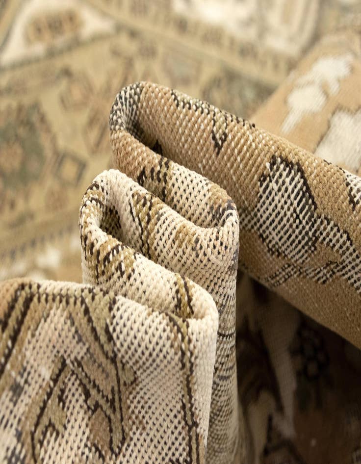 Detail image of  6' 9 x 9' 5  Hand Knotted Vintage Royal Persian Wool Rug