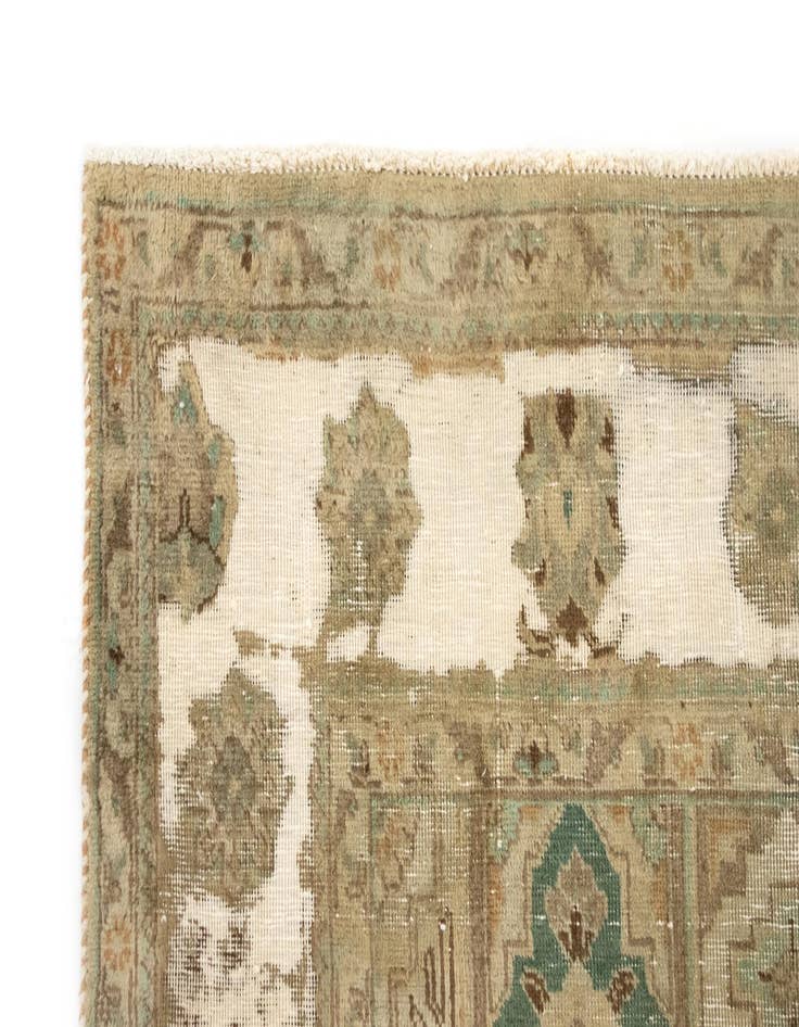 Detail image of  6' 5 x 9' 6  Hand Knotted Vintage Royal Persian Wool Rug