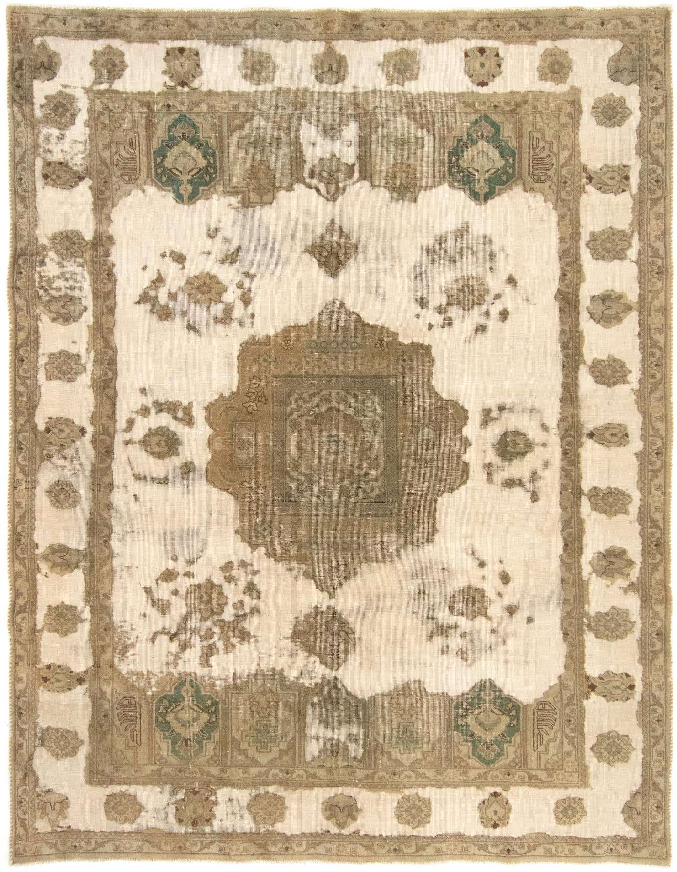 Primary image of  6' 5 x 9' 6  Hand Knotted Vintage Royal Persian Wool Rug