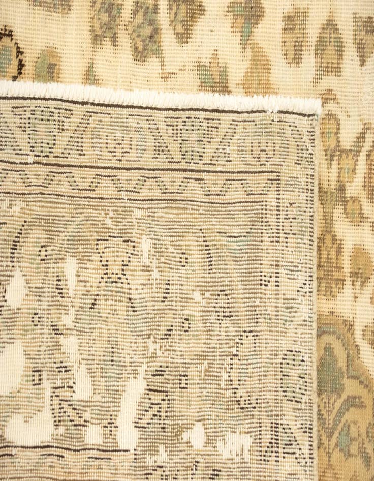 Detail image of  7' 9 x 10' 8  Hand Knotted Vintage Royal Persian Wool Rug