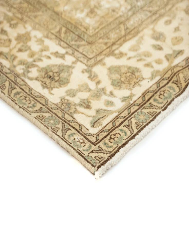 Detail image of  7' 9 x 10' 8  Hand Knotted Vintage Royal Persian Wool Rug