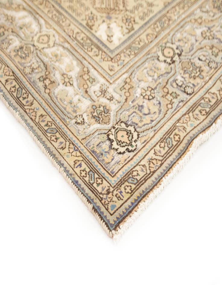 Detail image of  8' x 10' 6  Hand Knotted Vintage Royal Persian Wool Rug