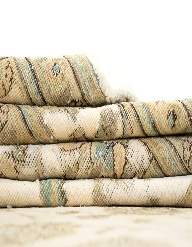 Detail image of  8' 3 x 11'  Hand Knotted Vintage Royal Persian Wool Rug