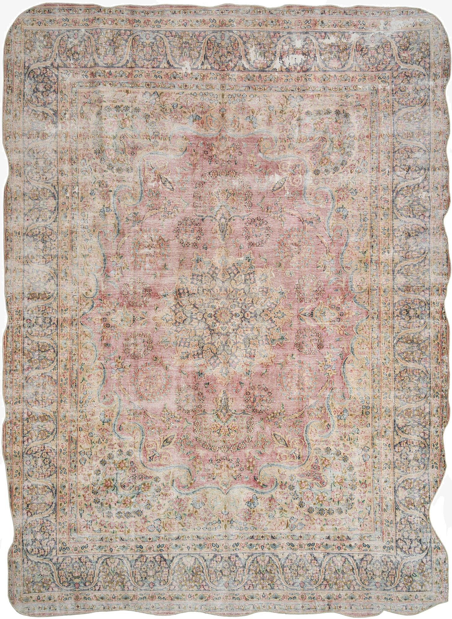  10' x 13' 4 Vintage Royal Wool Rug