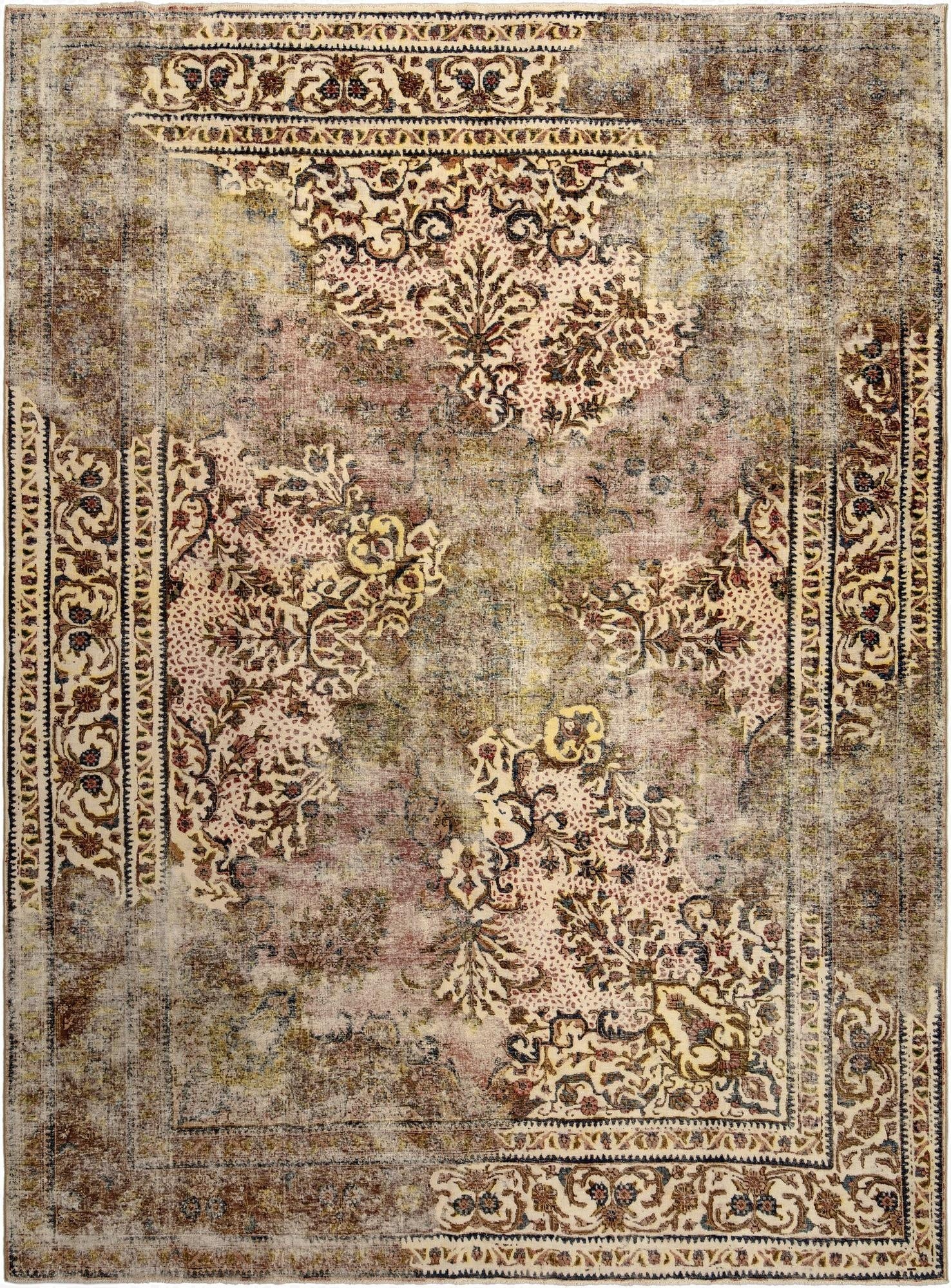  9' 4 x 12' 9 Vintage Royal Wool Rug