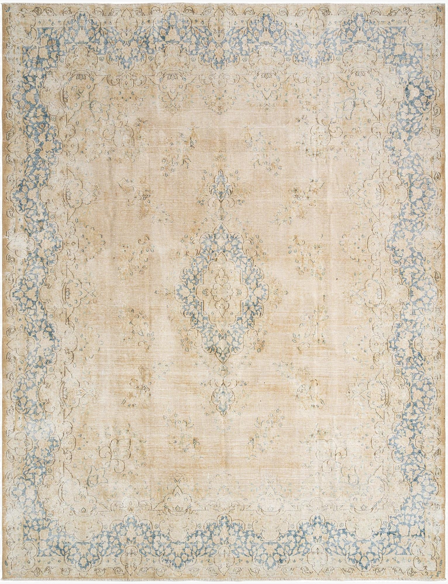  9' 11 x 12' 8 Vintage Royal Wool Rug