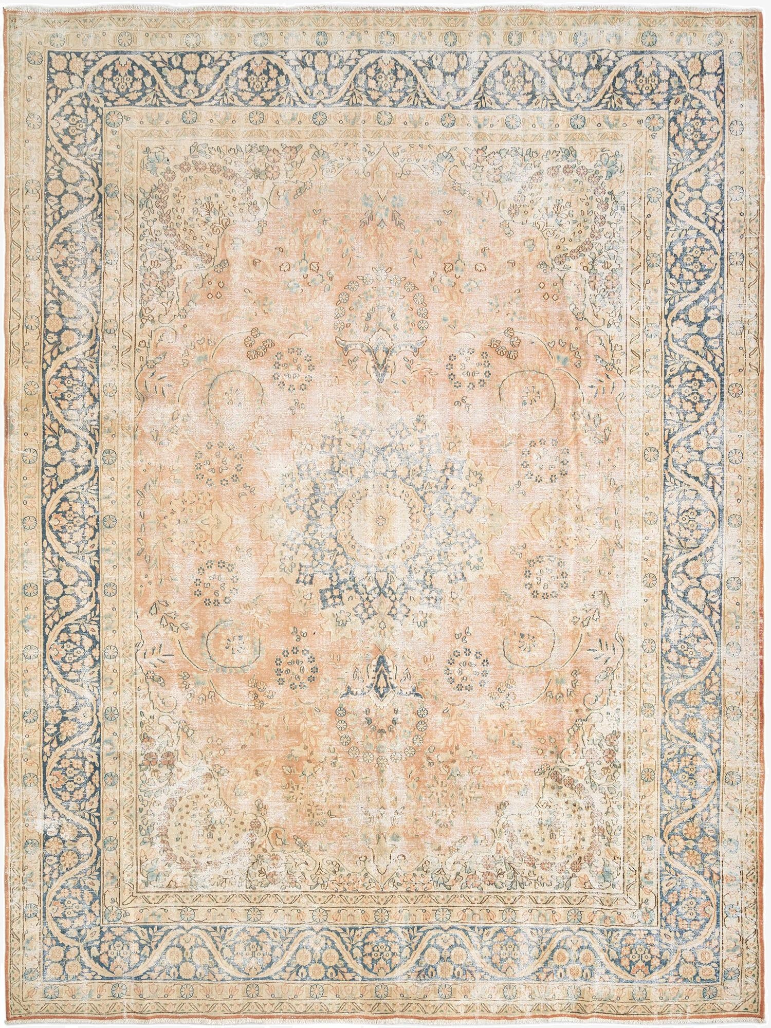  9' 5 x 12' 8 Vintage Royal Wool Rug