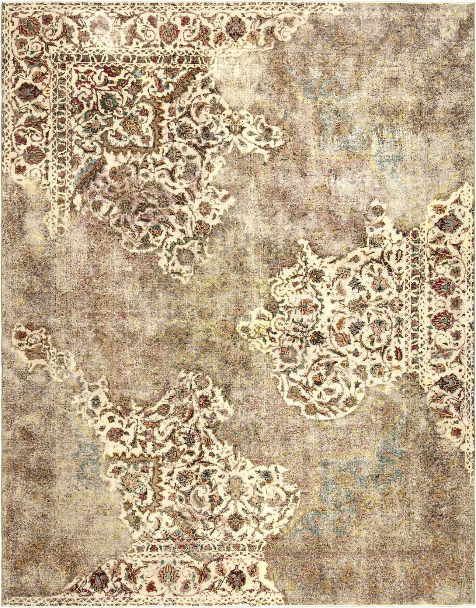  9' 3 x 11' 11 Vintage Royal Wool Rug