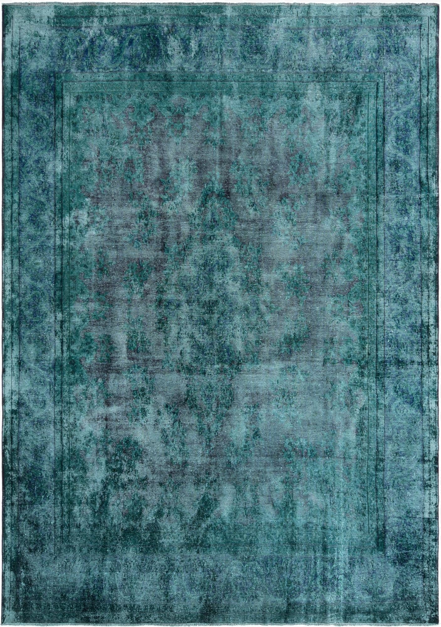  9' 7 x 13' 1 Vintage Royal Wool Rug