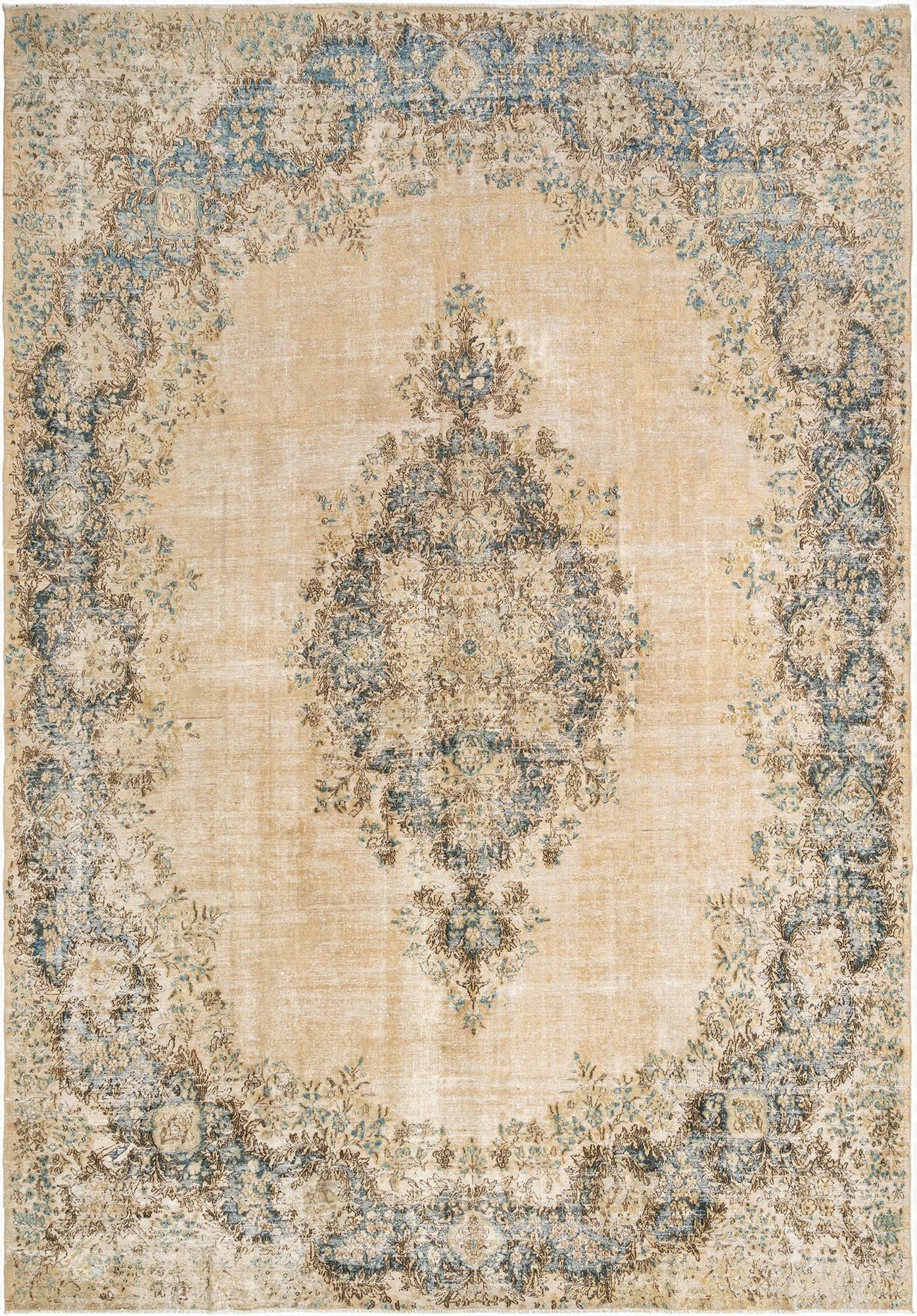  9' 2 x 13' 8 Vintage Royal Wool Rug