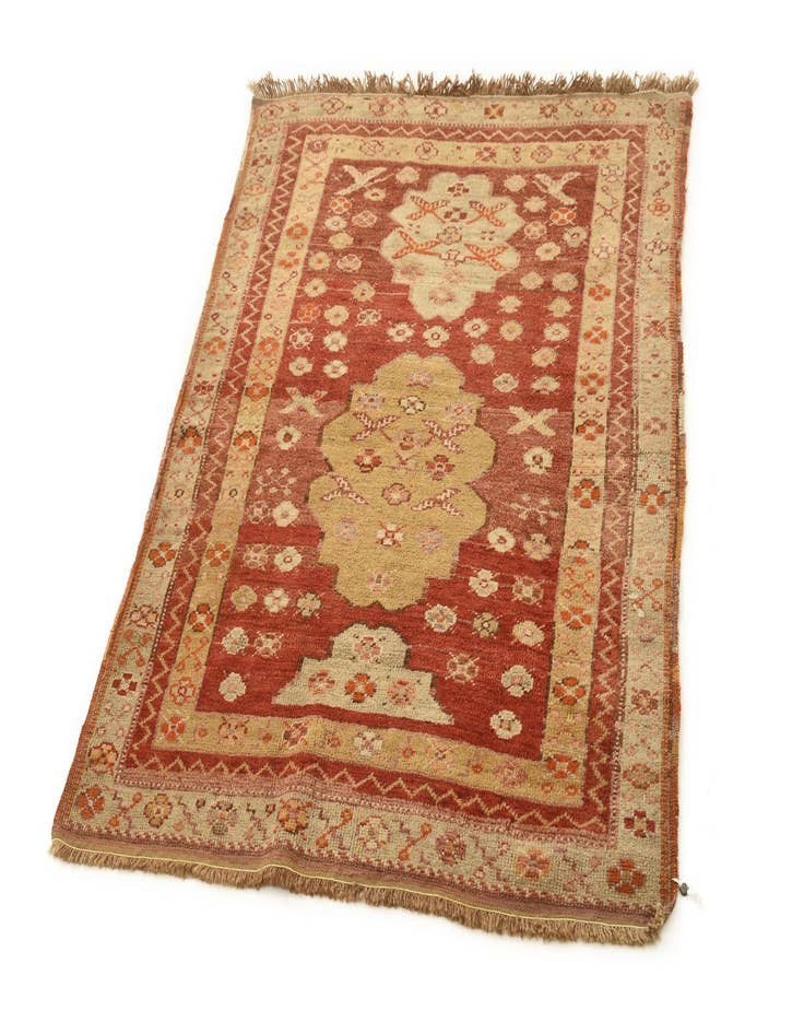 Detail image of  3' 3 x 4' 3 Yuruk Rug