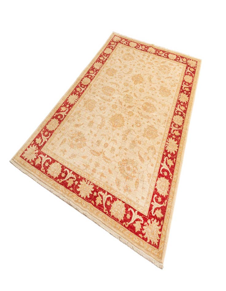 Detail image of  6' 8 x 10' Ziegler Wool Rug